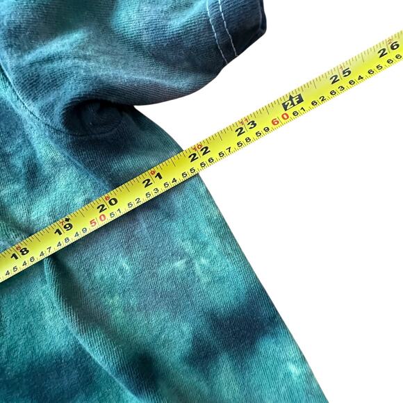 THE MOUNTAIN x 2000s Green Tie-Dye Celtic Shirt  Size M - Picture 3 of 5